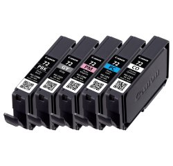 Canon PGI-72 PBK/GY/PM/PC/CO Multipack - 5er-Pack - Grau, Photo schwarz, Photo Cyan, Photo Magenta, Chroma-Optimierer - original - Tintenbehälter