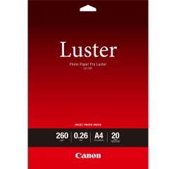 Canon Papier Photo Professionnel Lustré LU-101 A4 - 20 feuilles