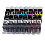 Canon Multipack de 8 cartouche d'encre CLI-42 BK/GY/LGY/C/M/Y/PC/PM