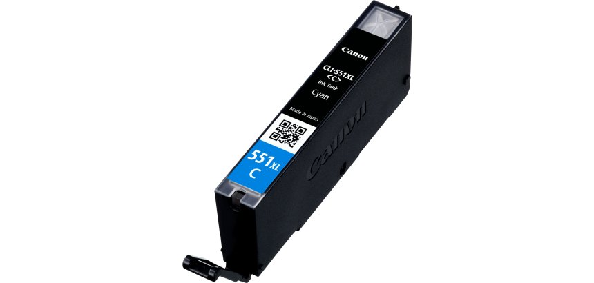 Canon CLI-551XL High Yield Cyan Ink Cartridge