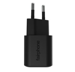 Fairphone ACCHAR-303-WW1 chargeur d'appareils mobiles Universel Noir Secteur Charge rapide Auto