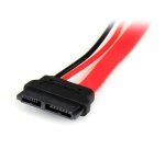 StarTech.com Adaptateur SATA Slimline de 15 cm vers SATA avec alimentation - F/M