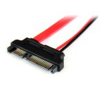 StarTech.com Adaptateur SATA Slimline de 15 cm vers SATA avec alimentation - F/M