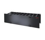 APC NetShelter - Passe-câbles horizontal - 3U - Profondeur 15 cm - 1 côté avec capot