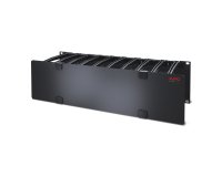 APC NetShelter - Passe-câbles horizontal - 3U - Profondeur 15 cm - 1 côté avec capot