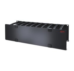 APC NetShelter - Passe-câbles horizontal - 3U - Profondeur 15 cm - 1 côté avec capot