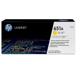 HP 651A toner LaserJet jaune authentique
