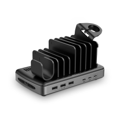 Lindy Station de Charge USB 6 ports, 160W