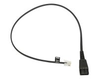 Jabra 8800-00-25 telephone cable 0.5 m Black
