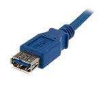 StarTech.com Câble d'extension bleu SuperSpeed USB 3.0 A vers A 1 m - M/F