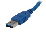 StarTech.com Câble d'extension bleu SuperSpeed USB 3.0 A vers A 1 m - M/F