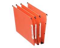 Dossiers suspendus Dual, fond: 30 mm, orange