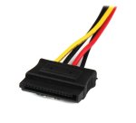 StarTech.com Câble adaptateur d'alimentation interne LP4 (4 broches) - Mâle vers 2x SATA femelle - 30 cm
