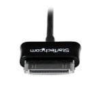 StarTech.com Câble Connecteur Dock vers USB pour Samsung Galaxy Tab 3 m - Noir