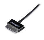 StarTech.com Câble Connecteur Dock vers USB pour Samsung Galaxy Tab 3 m - Noir