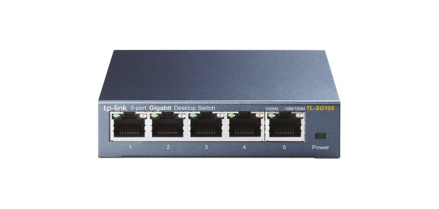 TP-Link TL-SG105 Non-géré Gigabit Ethernet (10/100/1000) Noir
