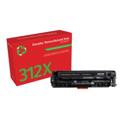 Toner remanufacturé Noir Everyday™ de Xerox compatible avec HP 312X (CF380X), Grande capacité