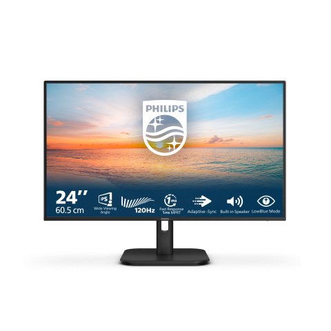 Philips 1000 series 24E1N1200A/00 pantalla para PC 60,5 cm (23.8") 1920 x 1080 Pixeles Full HD LCD Negro