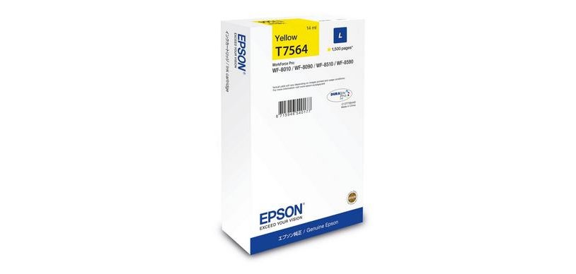 Epson C13T75644N cartouche d'encre 1 pièce(s) Original High (L) Yield Jaune