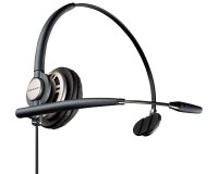 Poly Auriculares monoaurales EncorePro HW710 + estuche de transporte + desconexión rápida