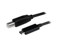 StarTech.com Câble USB-B vers USB-C de 1m, Câble de Transfert de Données, USB 2.0, USB-C