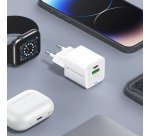Conceptronic ALTHEA15W Caricabatterie per dispositivi mobili Universale Bianco AC Ricarica rapida Interno