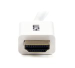 StarTech.com Câble HDMI CL3 avec Ethernet - 3m - Câble Ultra HDMI Mural - Cordon HDMI Haut Débit 4K 30Hz UHD - 10.2 Gbps - Câble Vidéo/Affichage HDMI 1.4 - 30AWG - Blanc