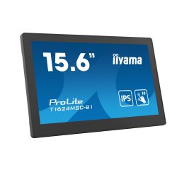 iiyama T1624MSC-B1 écran plat de PC 39,6 cm (15.6") 1920 x 1080 pixels Full HD LED Écran tactile Noir