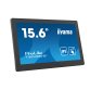 iiyama T1624MSC-B1 Écran d'affichage dynamique Écran plat interactif 39,6 cm (15.6") LED 450 cd/m² Full HD Noir Écran tactile 24/7