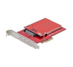 StarTech.com Adaptador M.2 a U.3 para SSDs M.2 NVMe - Conversor Adaptador de Host de Unidad M.2 PCIe a U.3 de 2,5 (SFF-TA-1001) - Cumple con TAA