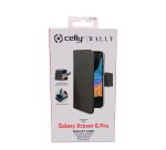 Celly Wally mobile phone case 16.8 cm (6.6") Wallet case Black