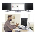 StarTech.com Filtre de Confidentialité pour Ordinateur 32 pouces 16:9, Filtre Acrylique Suspendu, Protection de Sécurité à Installation Rapide, Protecteur d'Écran, Angle de Vision +/- 30 Degrés, Brillant, TAA