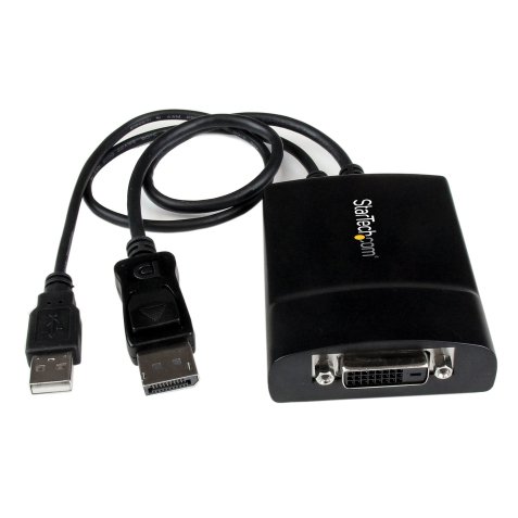 StarTech.com Adaptateur Actif DisplayPort vers DVI-D Dual Link - Convertisseur DP DVI Actif