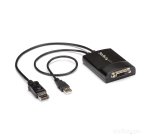 StarTech.com DisplayPort to DVI Dual Link Active Adapter - DisplayPort to DVI-D Adapter Video Converter 2560x1600 60Hz - DP 1.2 to DVI Monitor - USB Powered - Latching DP Connector