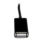 StarTech.com Câble USB OTG Samsung Galaxy Tab - Adaptateur OTG USB Type A femelle - 1 mètre