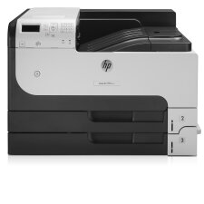 HP LaserJet Enterprise 700 printer M712dn, Zwart-wit, Printer voor Bedrijf, Print, Printen via de USB-poort aan voorzijde; Dubbelzijdig printen