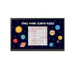 LG 75TR3DK-B tableau blanc interactif 190,5 cm (75") 3840 x 2160 pixels Écran tactile Noir