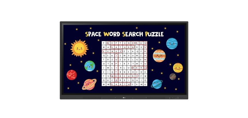 LG 75TR3DK-B tableau blanc interactif 190,5 cm (75") 3840 x 2160 pixels Écran tactile Noir