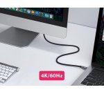 Equip 119461 Cavo ottico attivo USB-C-C, M/M, 5,0 m, PD 60W, 4K/60Hz, 10Gbps, Video+Dati+PD