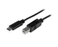 StarTech.com Câble USB-B vers USB-C de 2m, Câble de Transfert de Données, USB 2.0, USB-C