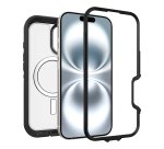 OtterBox Defender Series XT Clear pour MagSafe pour Apple iPhone 16, Dark Side