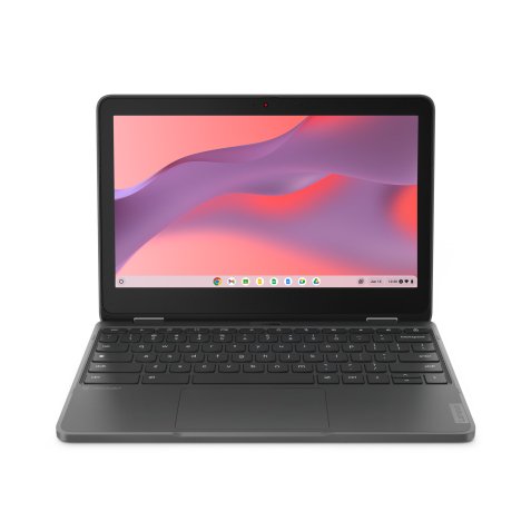 Lenovo 300e Yoga Gen 4 MediaTek Kompanio 520 Chromebook 29,5 cm (11.6") Écran tactile HD 8 Go LPDDR4x-SDRAM 64 Go eMMC Wi-Fi 6 (802.11ax) ChromeOS Gris