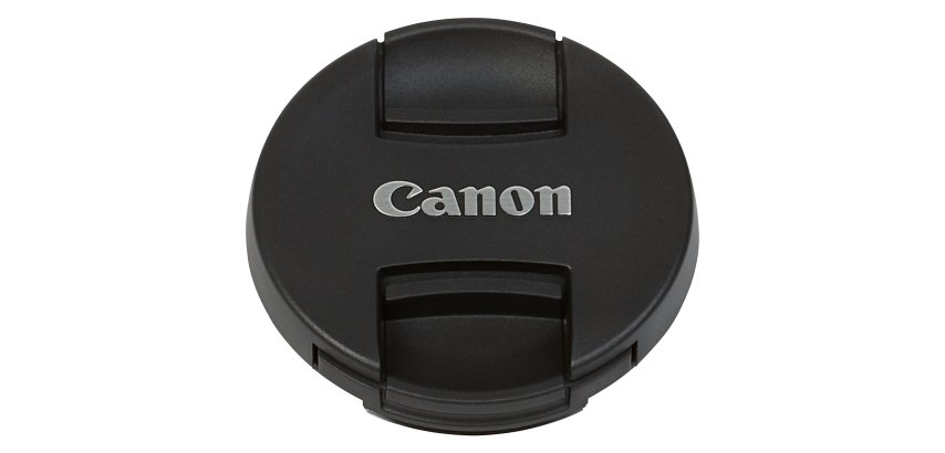 Canon E-58II tapa de lente 5,8 cm Negro