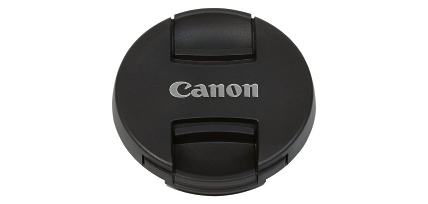 Canon E-58II tapa de lente 5,8 cm Negro
