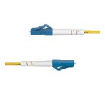 StarTech.com Câble Fibre Optique de 3m Simplex Monomode LC à SC (UPC) OS2, 9/125µm, 40G/100G, Cordon Fibre Optique, Insensible à la Courbure, Faible Perte d'Insertion, Cordon Patch Fibre LSZH