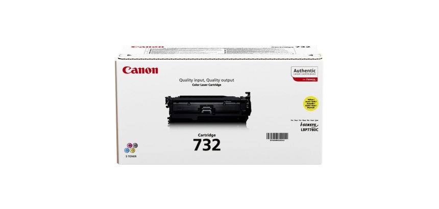 Canon 732Y Cartouche de toner 1 pièce(s) Original Jaune