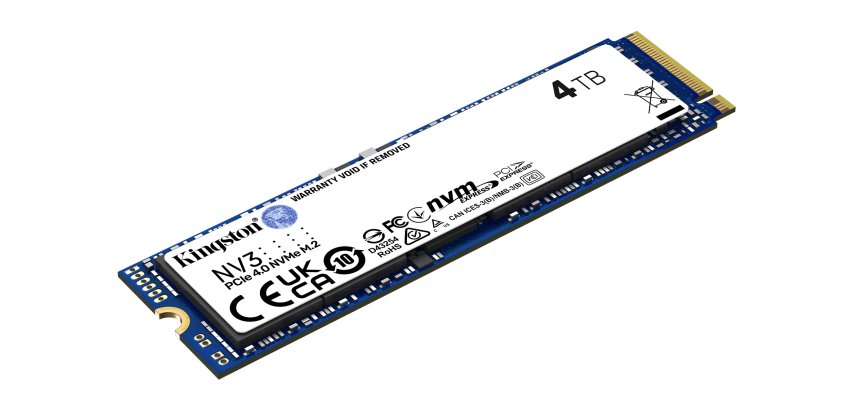 Kingston Technology 4000G NV3 M.2 2280 NVMe SSD