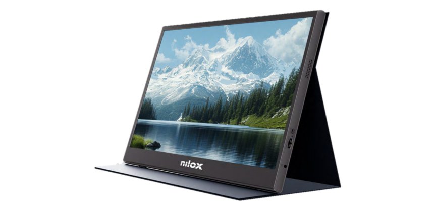 Nilox NXMP15FHD11 TV e monitor portatile Nero 39,6 cm (15.6") LED 1920 x 1080 Pixel