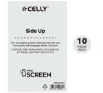 Celly PROFILM10AF mobile phone screen/back protector Clear screen protector Universal 10 pc(s)