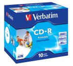 Verbatim CD-R AZO Wide Inkjet Printable 700 Mo 52x 10 pièce(s)